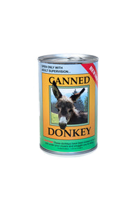 6" Canned Donkey