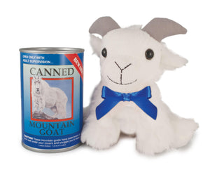6" Canned Mountain Goat - Canned Critters