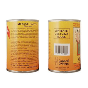 Canned Moose label