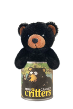 4" Mini Canned Black Bear - Canned Critters