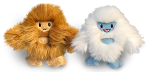 8" Sasquatch and Yeti - Canned Critters